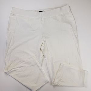 Eileen Fisher white capri pants size XL